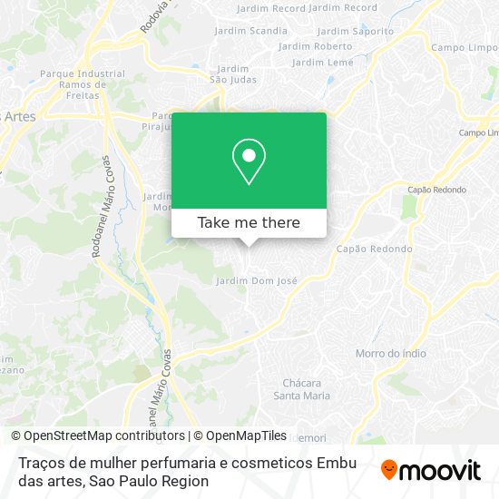 Traços de mulher perfumaria e cosmeticos Embu das artes map