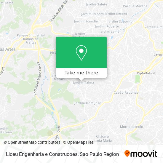 Liceu Engenharia e Construcoes map