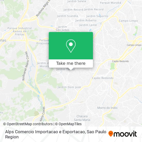 Alps Comercio Importacao e Exportacao map