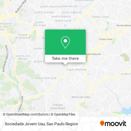 Sociedade Jovem Uau map