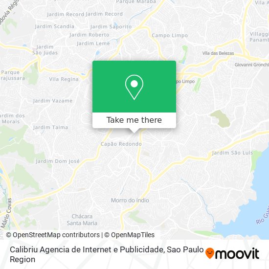 Calibriu Agencia de Internet e Publicidade map