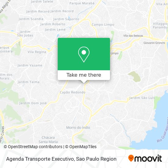 Agenda Transporte Executivo map