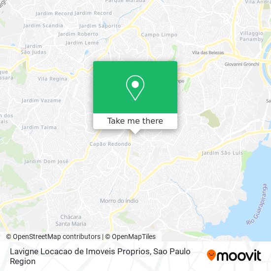 Mapa Lavigne Locacao de Imoveis Proprios