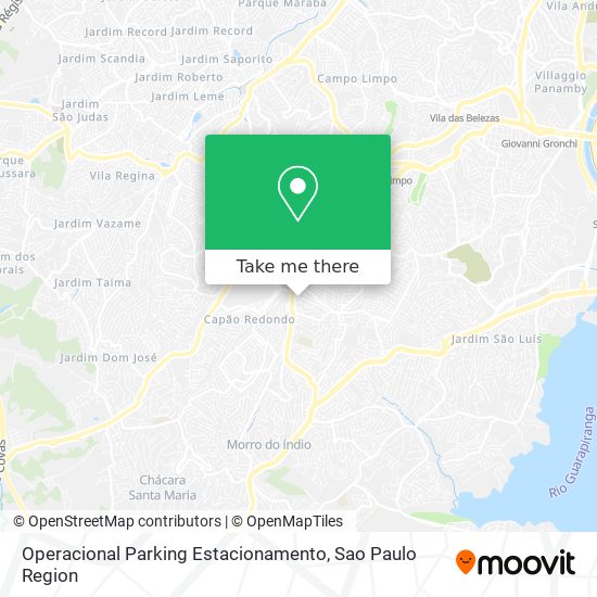 Mapa Operacional Parking Estacionamento