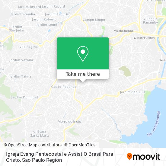 Igreja Evang Pentecostal e Assist O Brasil Para Cristo map