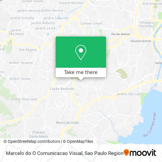 Marcelo do O Comunicacao Visual map