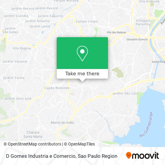 Mapa D Gomes Industria e Comercio