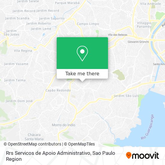 Rrs Servicos de Apoio Administrativo map