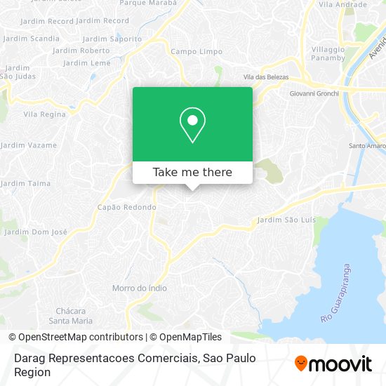 Mapa Darag Representacoes Comerciais