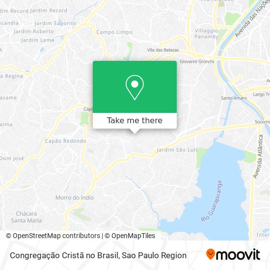 Congregação Cristã no Brasil map
