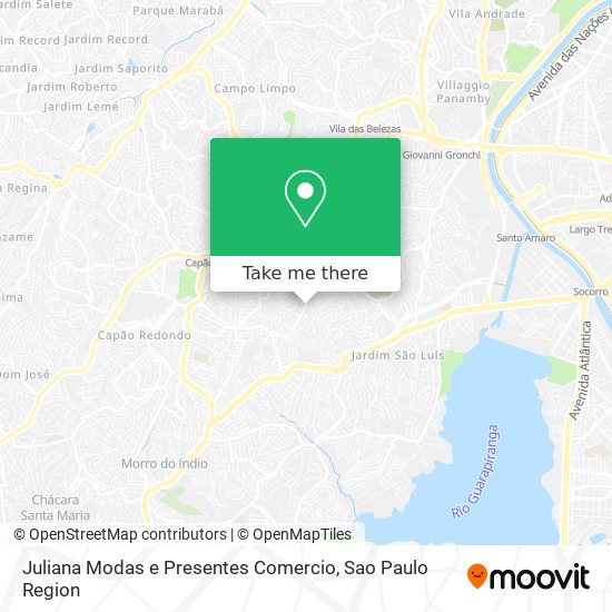 Juliana Modas e Presentes Comercio map