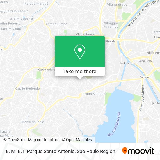 E. M. E. I. Parque Santo Antônio map
