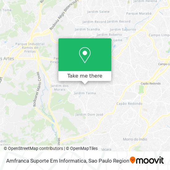 Mapa Amfranca Suporte Em Informatica