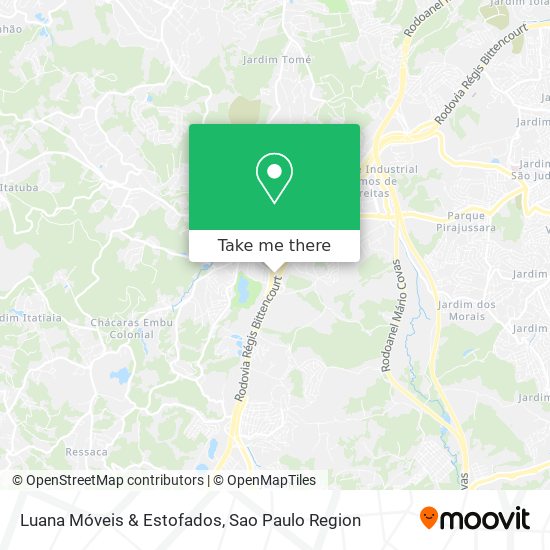 Luana Móveis & Estofados map