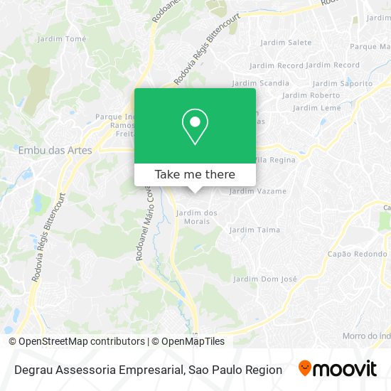 Mapa Degrau Assessoria Empresarial