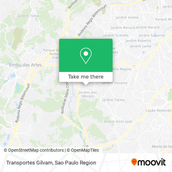 Mapa Transportes Gilvam