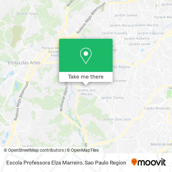 Escola Professora Elza Marreiro map