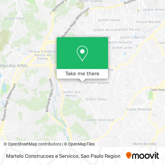 Martelo Construcoes e Servicos map