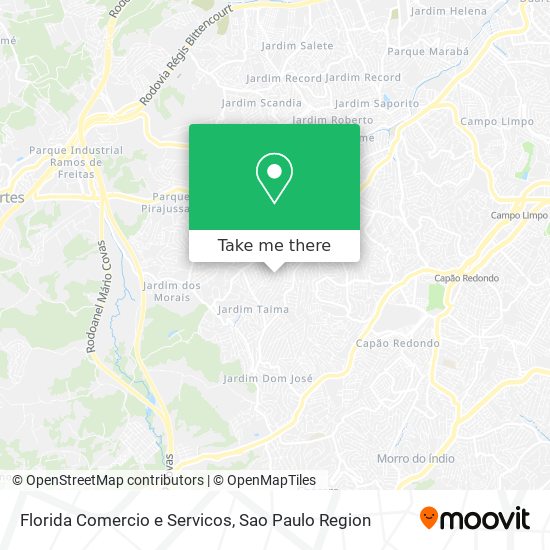 Florida Comercio e Servicos map