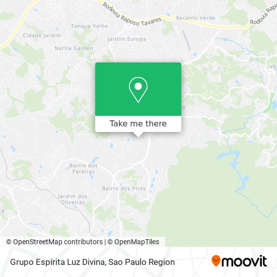 Grupo Espírita Luz Divina map