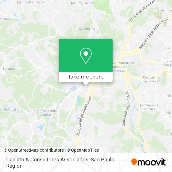 Caniato & Consultores Associados map