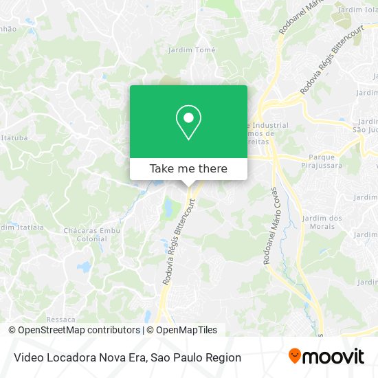 Video Locadora Nova Era map