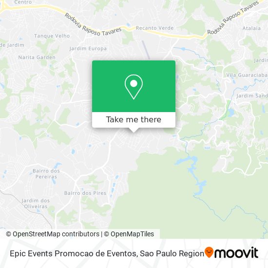 Epic Events Promocao de Eventos map