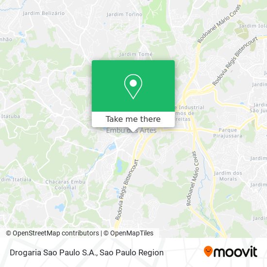 Drogaria Sao Paulo S.A. map