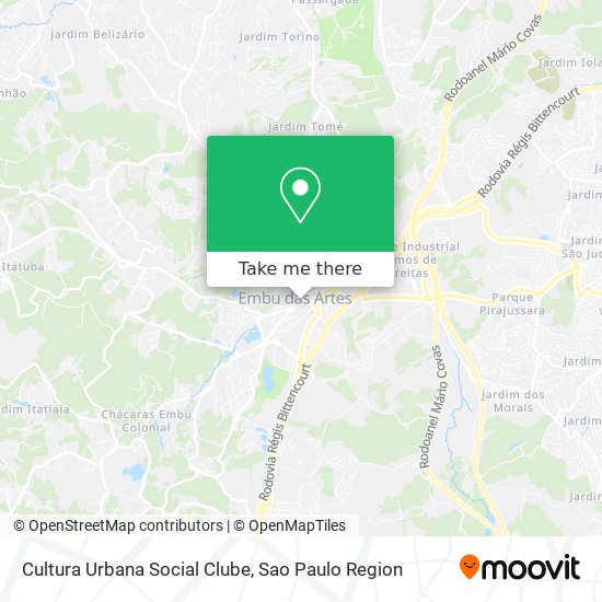 Cultura Urbana Social Clube map