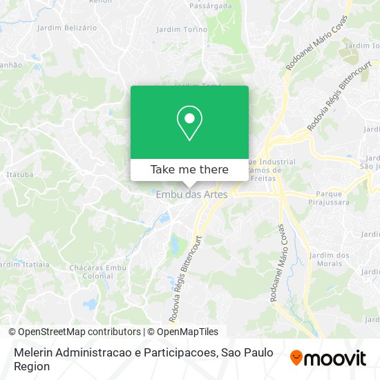 Melerin Administracao e Participacoes map