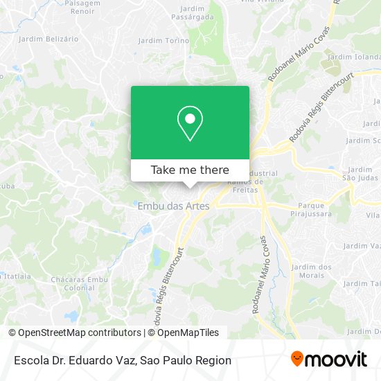 Escola Dr. Eduardo Vaz map