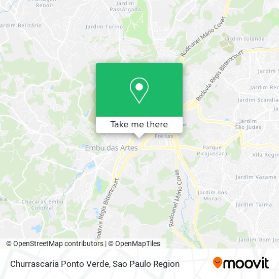 Churrascaria Ponto Verde map