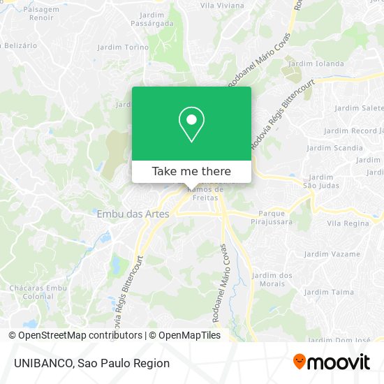 UNIBANCO map