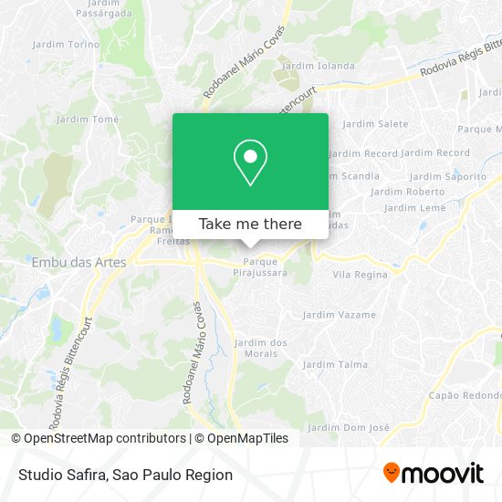 Studio Safira map