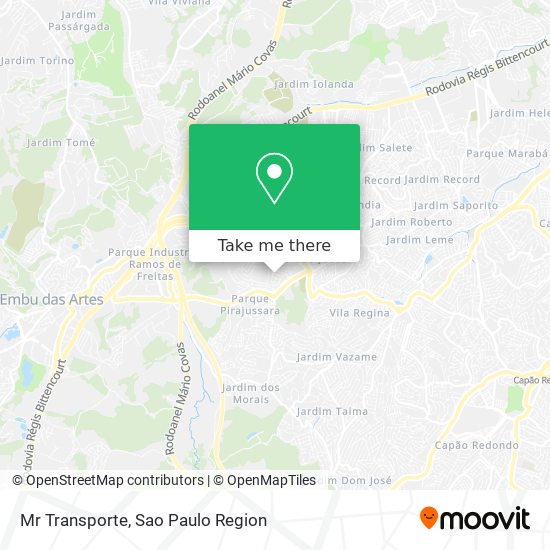 Mr Transporte map