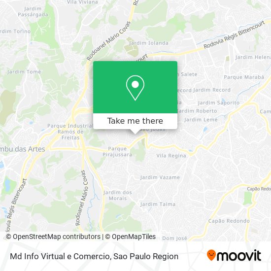 Md Info Virtual e Comercio map