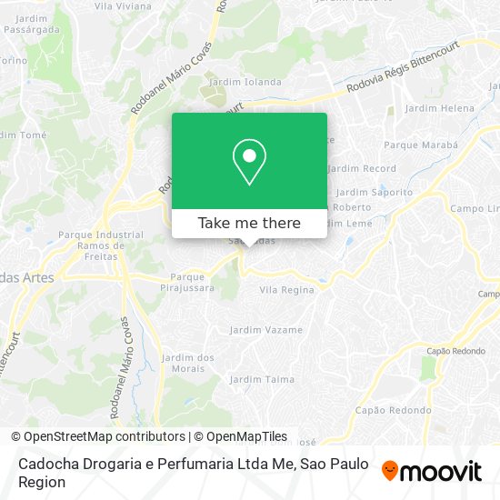 Cadocha Drogaria e Perfumaria Ltda Me map