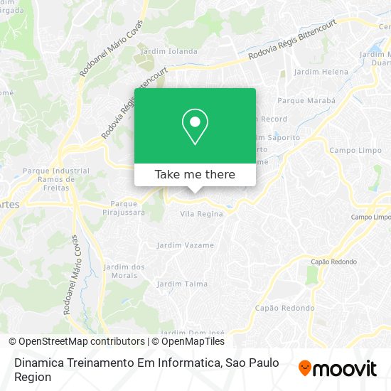 Mapa Dinamica Treinamento Em Informatica