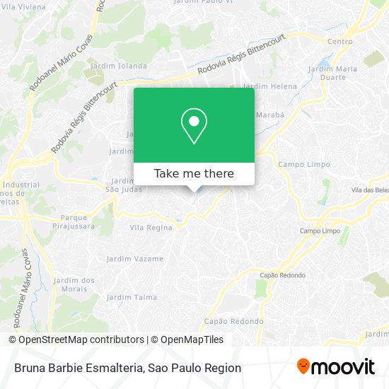Bruna Barbie Esmalteria map