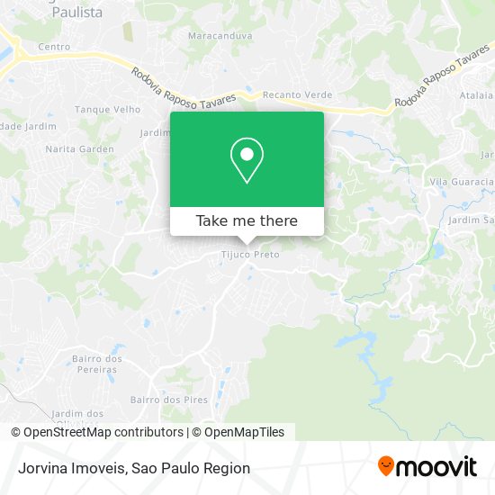 Jorvina Imoveis map