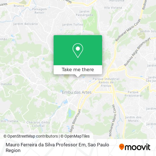 Mauro Ferreira da Silva Professor Em map