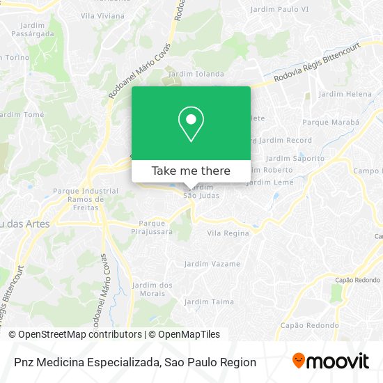 Pnz Medicina Especializada map