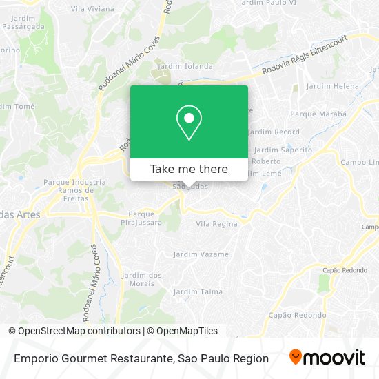 Mapa Emporio Gourmet Restaurante