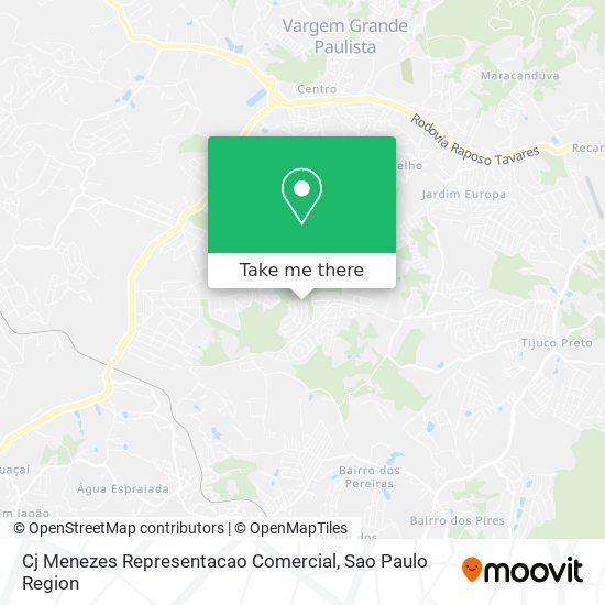 Cj Menezes Representacao Comercial map