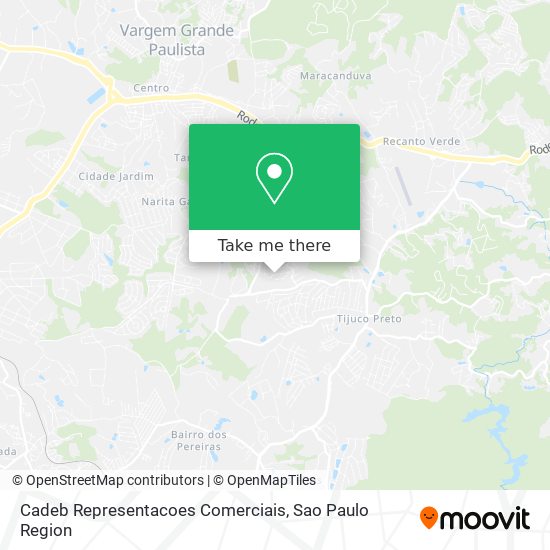 Mapa Cadeb Representacoes Comerciais