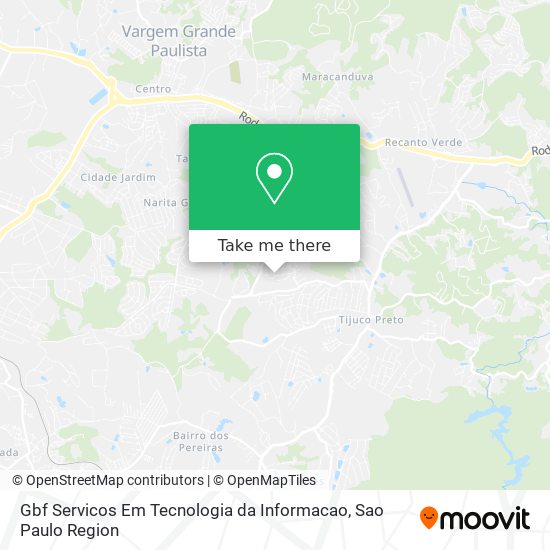 Gbf Servicos Em Tecnologia da Informacao map