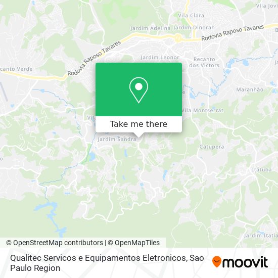 Qualitec Servicos e Equipamentos Eletronicos map