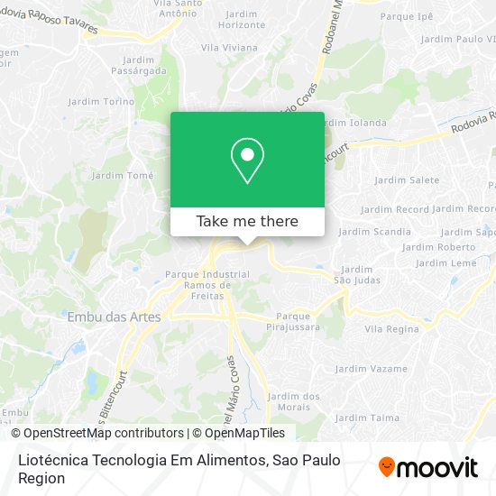 Mapa Liotécnica Tecnologia Em Alimentos