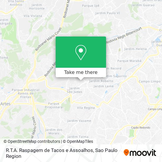 R.T.A. Raspagem de Tacos e Assoalhos map