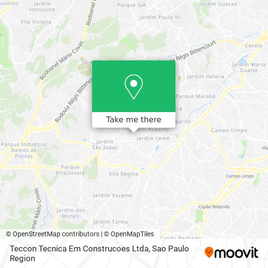 Teccon Tecnica Em Construcoes Ltda map